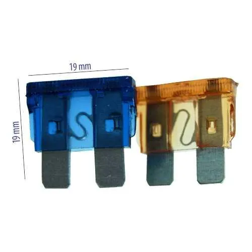 Fusivel de Lamina - Pequeno - 10,0A - (10pçs)