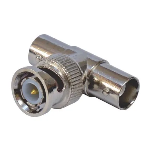 Adaptador Bnc Macho x 2 Bnc Fêmea - (05pçs)