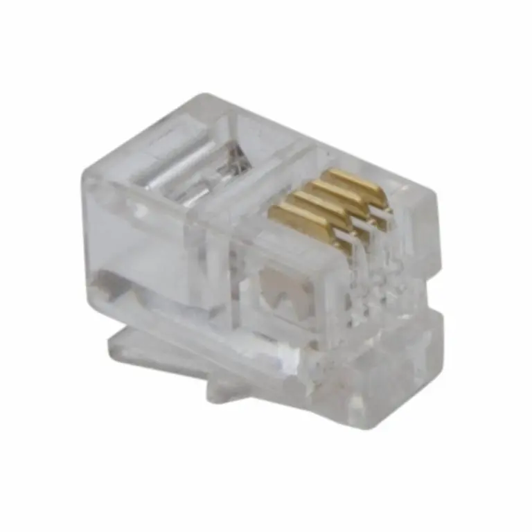 Conector RJ-11 6P4C - (50pçs)
