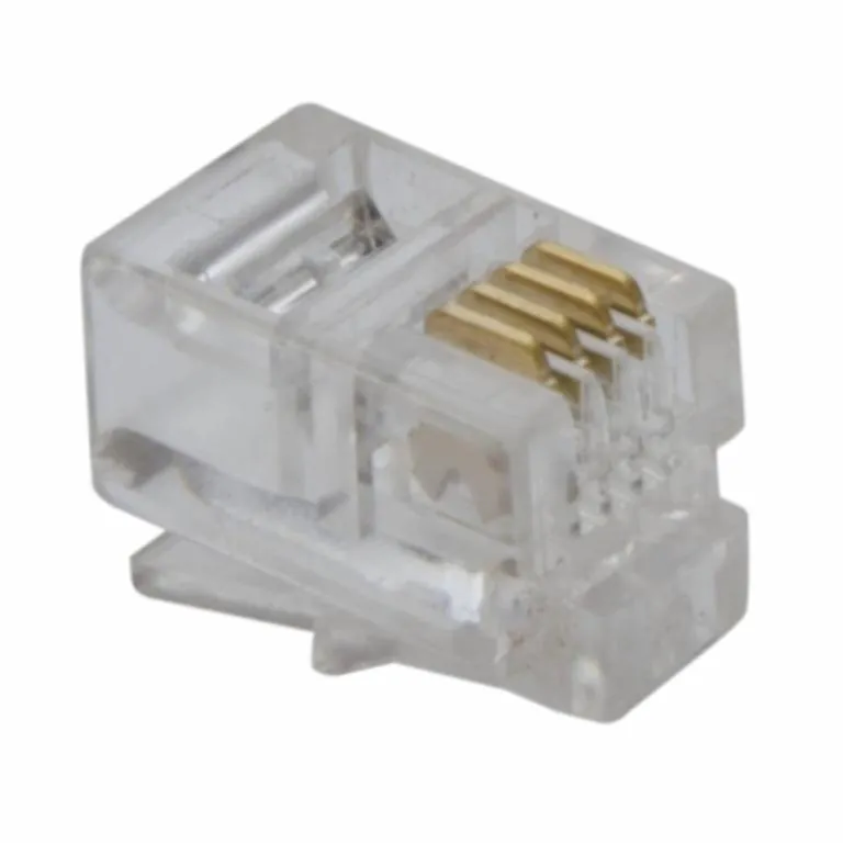 Conector RJ-11 6P6C - (50pçs)