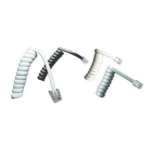 Cabo para Monofone - Espiral - Cinza