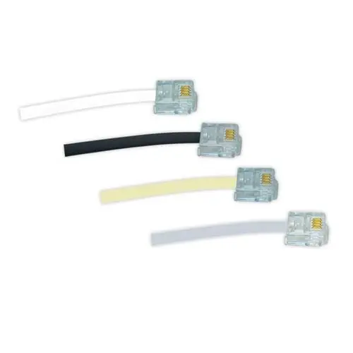 Extensão rj 11 para Telefone - Lisa - 2M - PT/BC/CZ