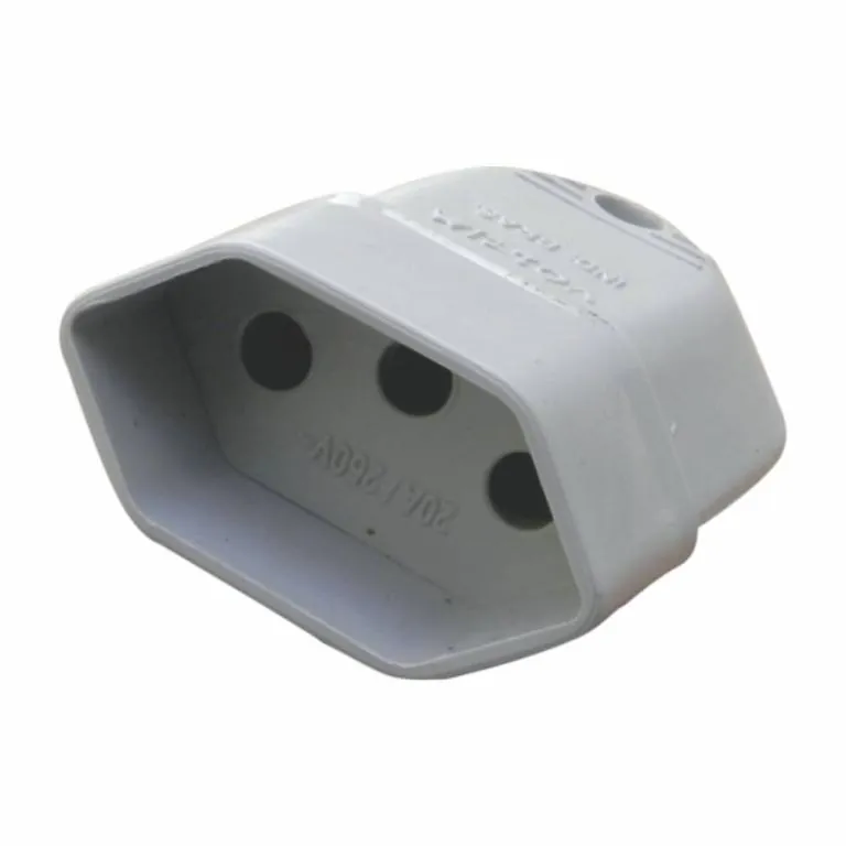 plug Femea 2P+T - 20A (10pçs)