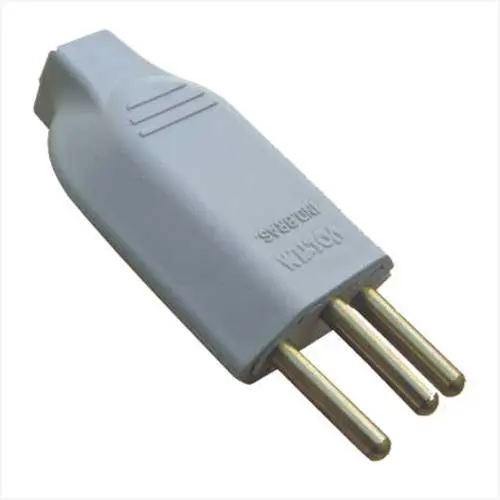 plug macho Pino 2P+T - 10A (10pçs)