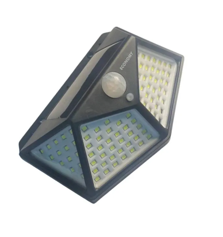 LUMINÁRIA SOLAR 100 LED - C/SENSOR