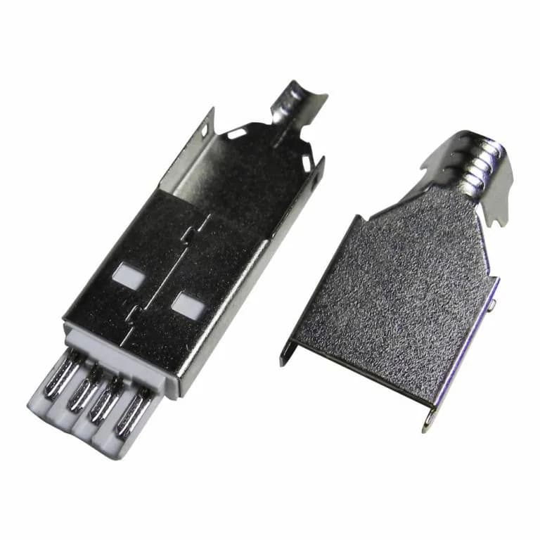 Conector USB Macho P/ Cabo
