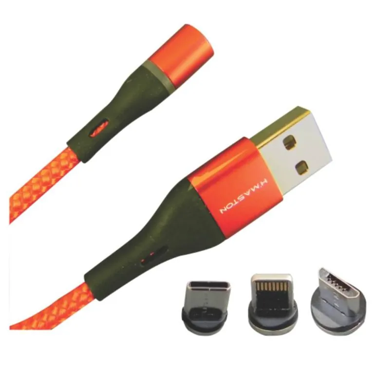 Cabo Magnético 3.0A - 3x1 - 1M