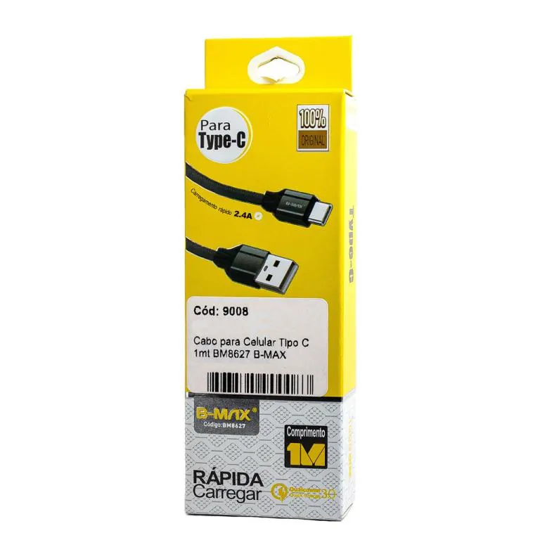 CABO PARA CELUAR TYPE  C  1M BM-8627