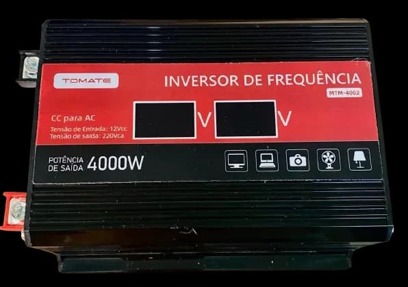 INVERSOR 12V P/220V 4000W MTM 4002