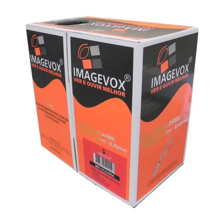 CABO LAN CFTV - AZUL  PROELETRÔNIC  305M