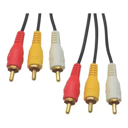 Cabo 3+3 Rca - Dourado