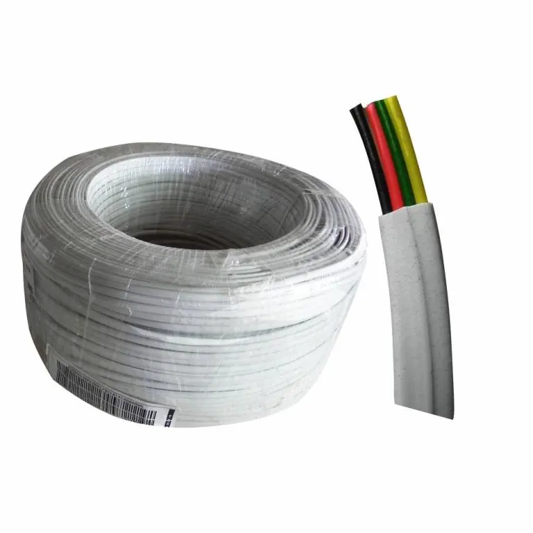 Cabo Chato P/ Telefonia - 300mts - Branco