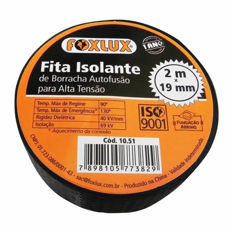 Fita Isolante FOXLUX 20m - (10pçs)