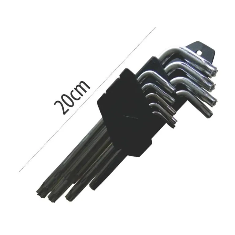 Jogo de Chaves Torx Grande - 09pçs