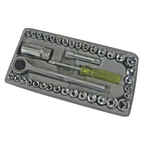 Kit jogo Chaves Catraca 40 pçs