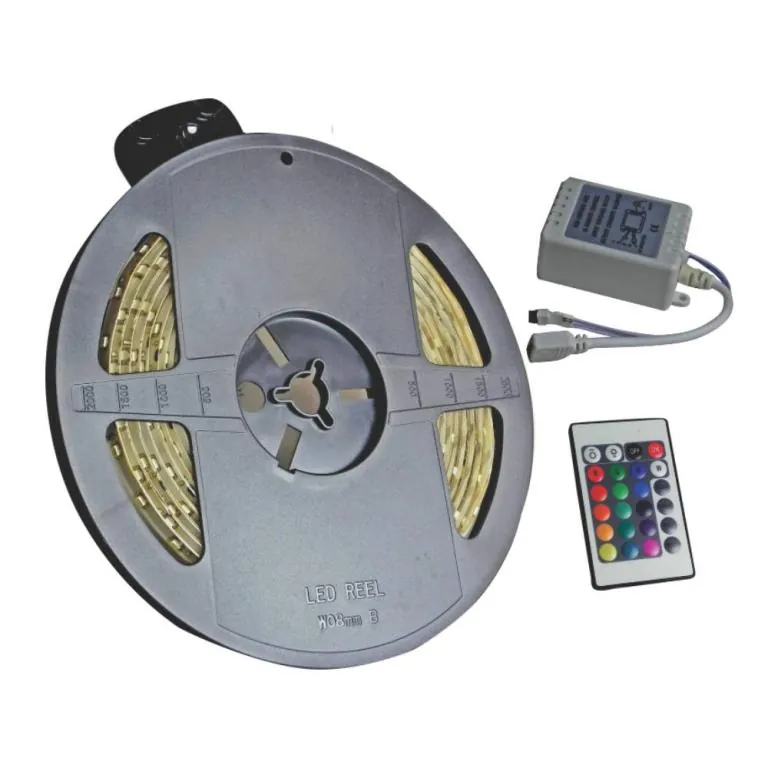 FITA DE LED  RGB 5050 - Controle S/ SILICONE