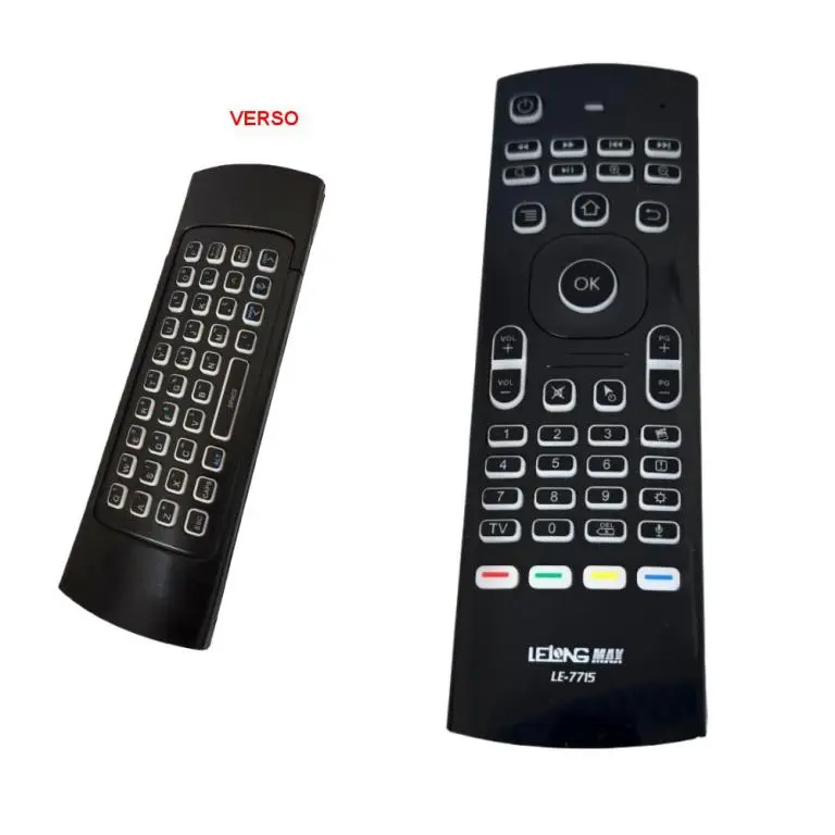 MINI TECLADO CONTROLE REMOTO  - SMART  TV LE 7715