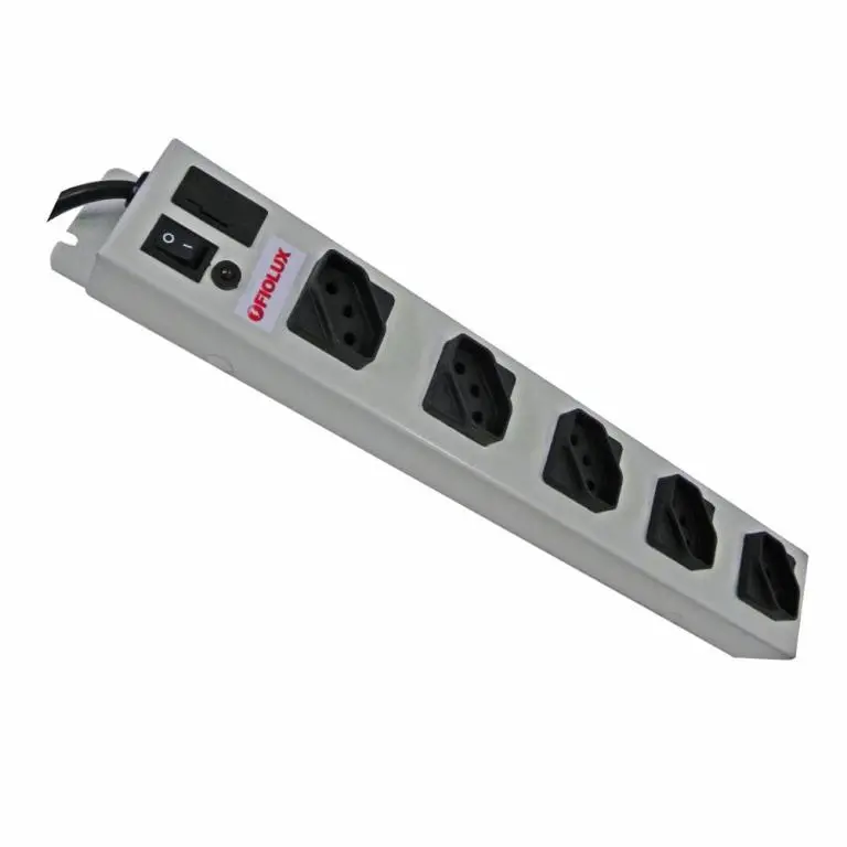 Filtro de Linha com 5 Tomadas Espaçadas -5m