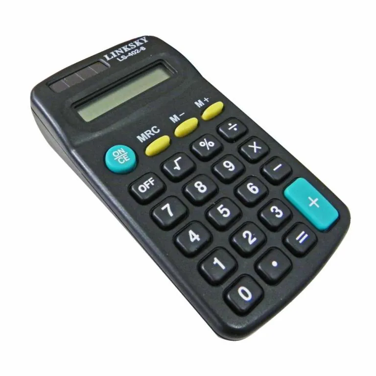 Calculadora Pequena com 8 digítos (Não acompanha pilha)