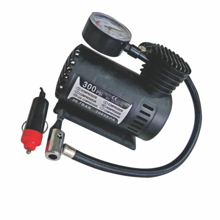 Mini Compressor de Ar - 12V - 300 Psi