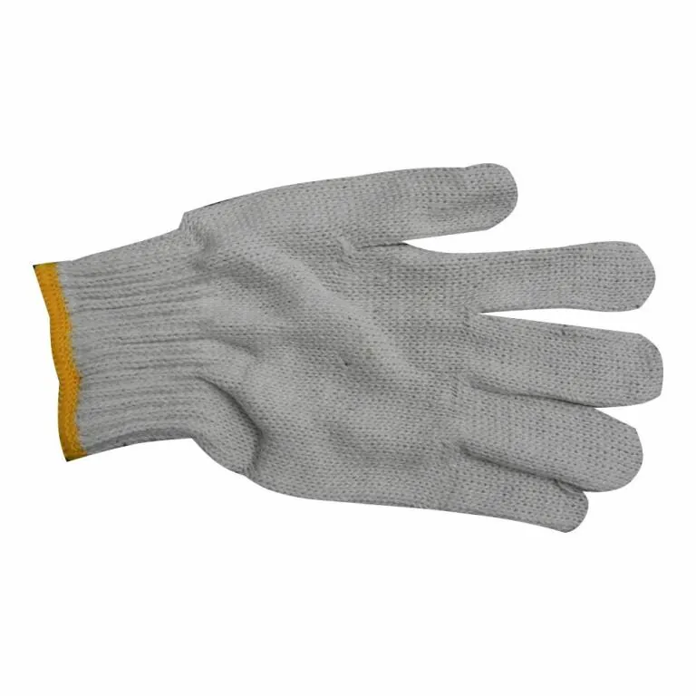 Luva P/ Proteção Tricotada-Branca