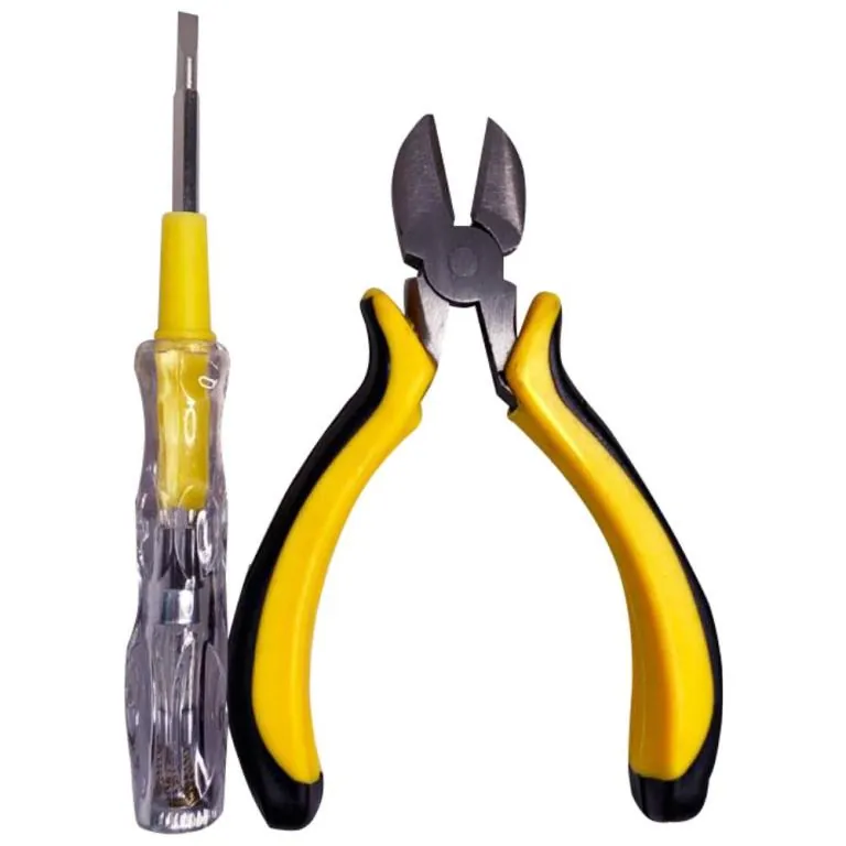 KIT CHAVE TESTE + ALICATE CORTE