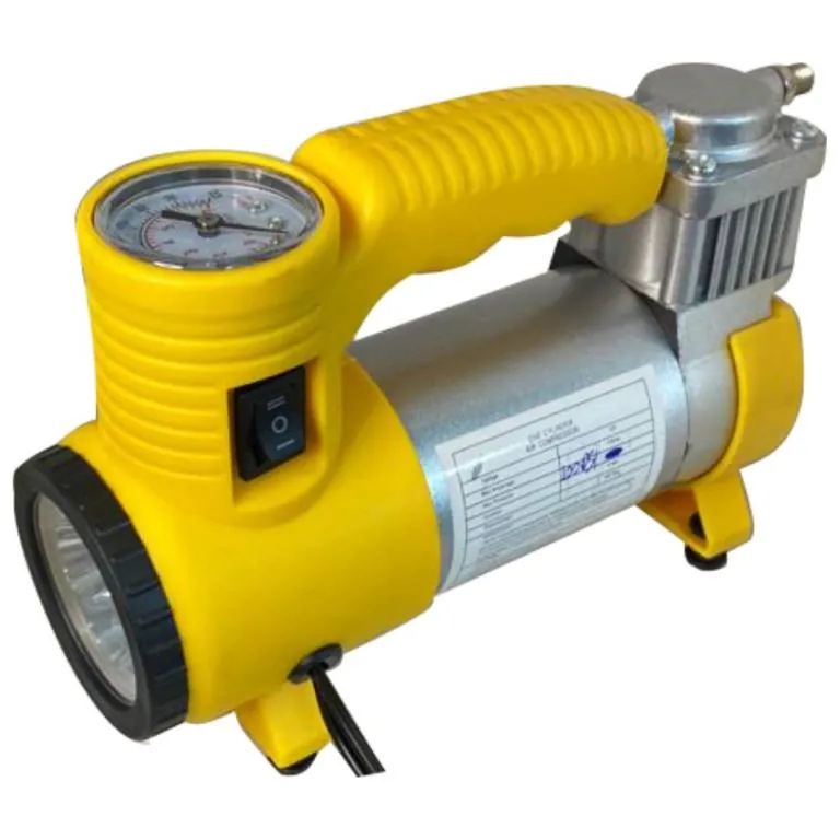 MINI COMPRESSOR DE AR C LANTERNA 100PSI