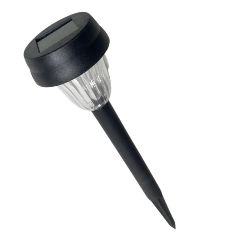 LAMP BALIZADOR SOLAR DE JARDIM - AMARELA