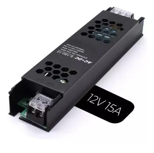 Fonte Chaveada Slim 12v - 15a