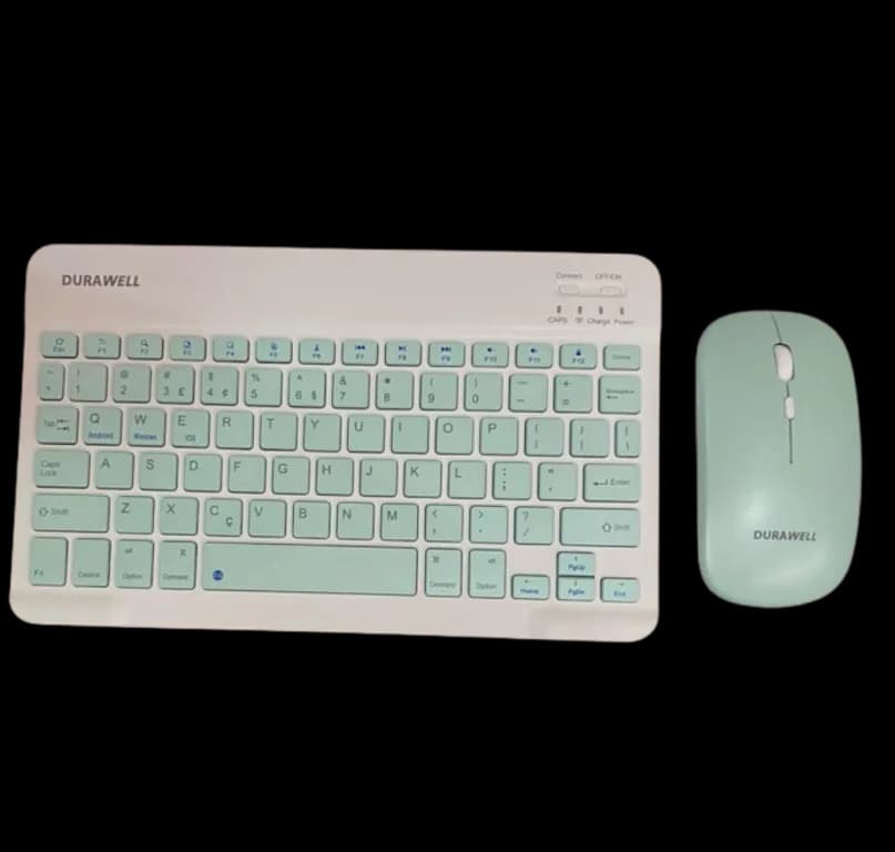 KIT TECLADO E MOUSE SEM FIO
