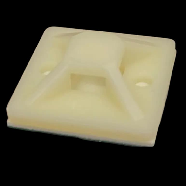 FIXADOR AUTO-ADESIVO 20x20mm 10pçs