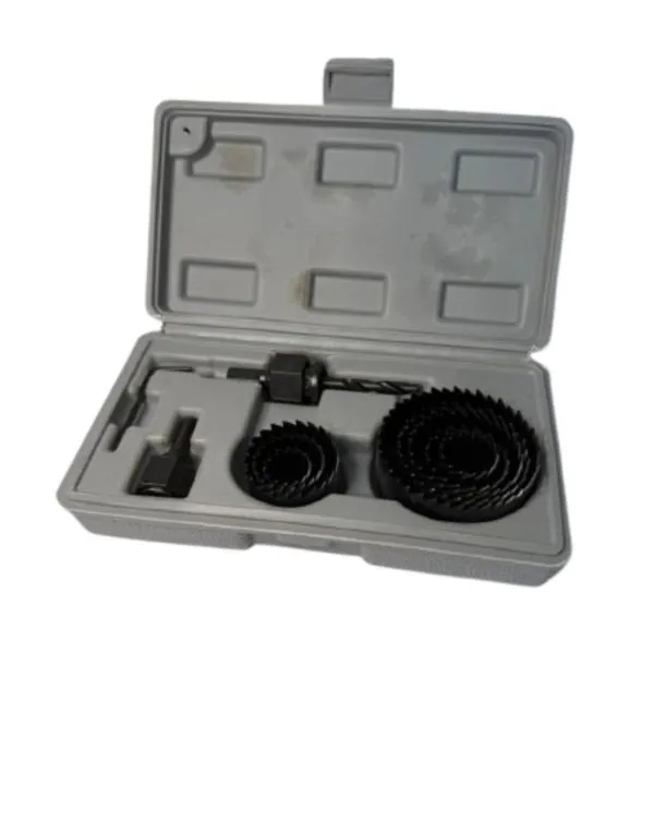 SERRA COPO C/ MALETA 11 PÇ (3/4X19MM) (7/8X22MM) (1 1/8X28MM) (1 1/4X32MM) (1 1/2X38MM) (1 3/4X44MM) (2X51MM) (2/1/2X64M