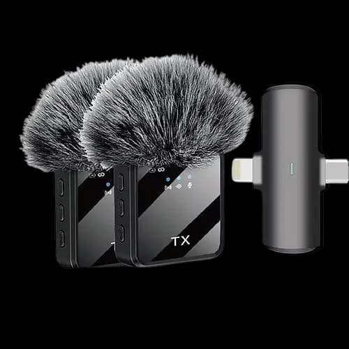 Ref F15-2Mini microfone (lapela) do tipo utilizado em celular,com fio