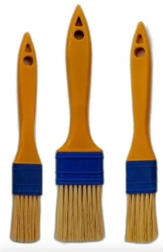 KIT PINCEIS DE PLASTICO P/ PINTURA C/ 3 PÇS